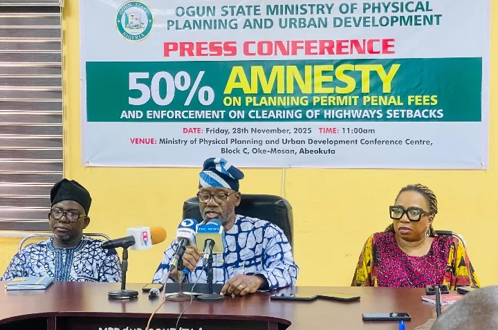 Ogun Govt. grants 50% rebate on building-permit penalties for residents